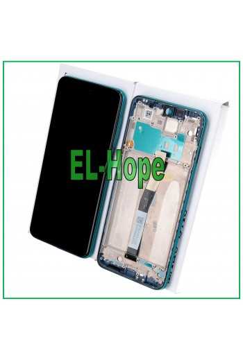 DISPLAY LCD + TOUCH ORIGINALE XIAOMI POCO M2 PRO MZB9623IN M2003J6CI FRAME BLU