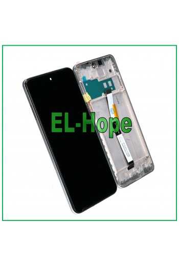 DISPLAY LCD PER XIAOMI POCO M2 PRO MZB9623IN M2003J6CI SCHERMO FRAME SILVER