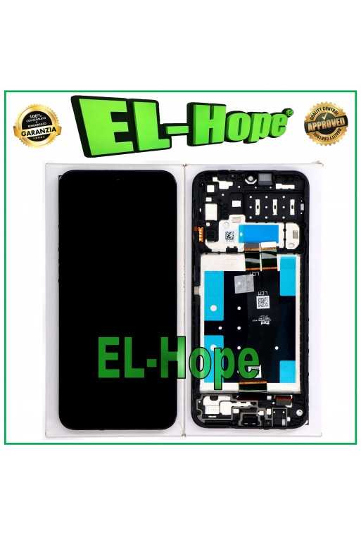 DISPLAY LCD TOUCH ORIGINALE 100% SAMSUNG GALAXY A14 4G SM-A145R A145P FRAME NERO DISPLAY LCD TOUCH ORIGINALE 100% SAMSUNG GALAXY A14 4G SM-A145R A145P FRAME NERO