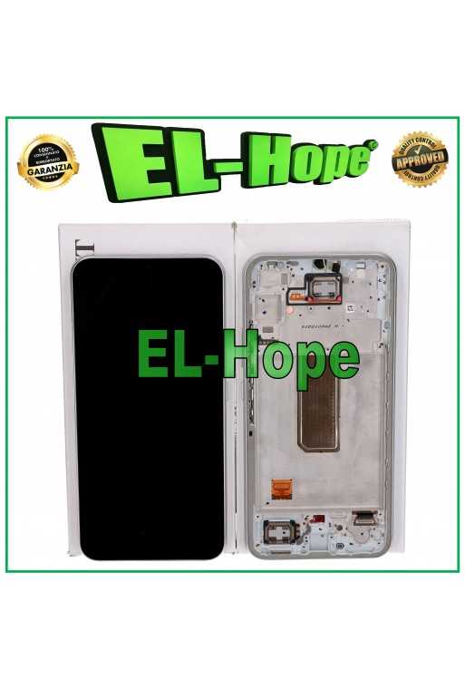 DISPLAY LCD ORIGINALE SERVICE SAMSUNG GALAXY A34 5G SM-A346B TOUCH SCREEN SILVER DISPLAY LCD ORIGINALE SERVICE SAMSUNG GALAXY A34 5G SM-A346B TOUCH SCREEN SILVER