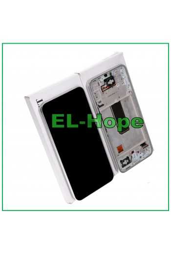 DISPLAY LCD ORIGINALE SERVICE SAMSUNG GALAXY A34 5G SM-A346B TOUCH SCREEN SILVER
