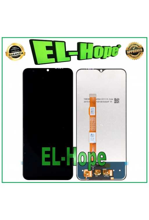 DISPLAY LCD PER VIVO Y53S T2 V2123A TOUCH SCREEN MONITOR SCHERMO VETRO NERO