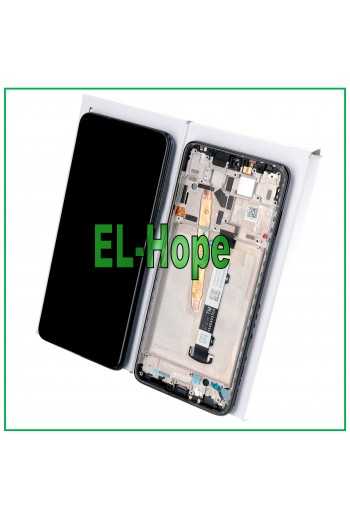 DISPLAY LCD + FRAME ORIGINALE XIAOMI POCO X3 NFC M2007J20CI TOUCH SCREEN NERO