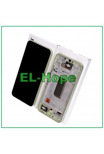 DISPLAY LCD ORIGINALE SERVICE SAMSUNG GALAXY A34 5G SM-A346B TOUCH SCREEN VERDE