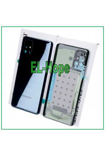 COPRI BATTERIA ORIGINALE SAMSUNG GALAXY M51 SM-M515 COPERCHIO POSTERIORE NERO
