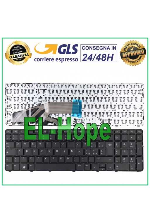 TASTIERA ITALIANA PER NOTEBOOK HP PROOBOK 650 655 450 455 470 G2 G3 NERA TASTIERA ITALIANA PER NOTEBOOK HP PROOBOK 650 655 450 455 470 G2 G3 NERA