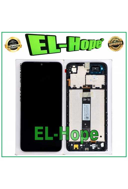 DISPLAY TOUCH LCD + FRAME ORIGINALE SERVICE XIAOMI REDMI A1 /A1+ 2022 220733SFG