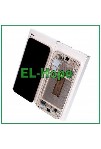 DISPLAY TOUCH LCD ORIGINALE SERVICE SAMSUNG GALAXY S23+ PLUS SM-S916 CREAM BEIGE