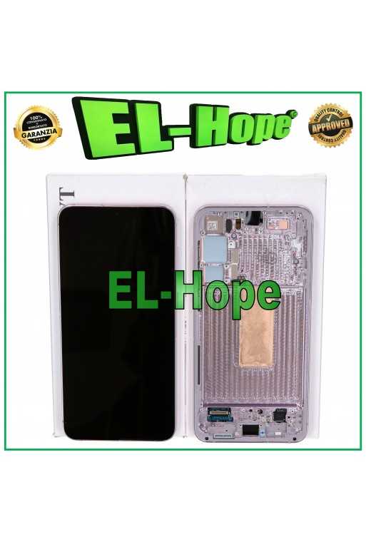 DISPLAY LCD ORIGINALE SERVICE SAMSUNG GALAXY S23+ PLUS 5G SM-S916 LAVENDER PINK DISPLAY LCD ORIGINALE SERVICE SAMSUNG GALAXY S23+ PLUS 5G SM-S916 LAVENDER PINK