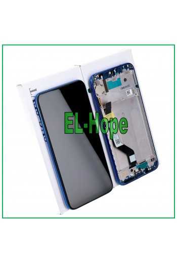 DISPLAY LCD FRAME ORIGINALE XIAOMI REDMI NOTE 7 / Note 7 PRO TOUCH SCREEN BLU
