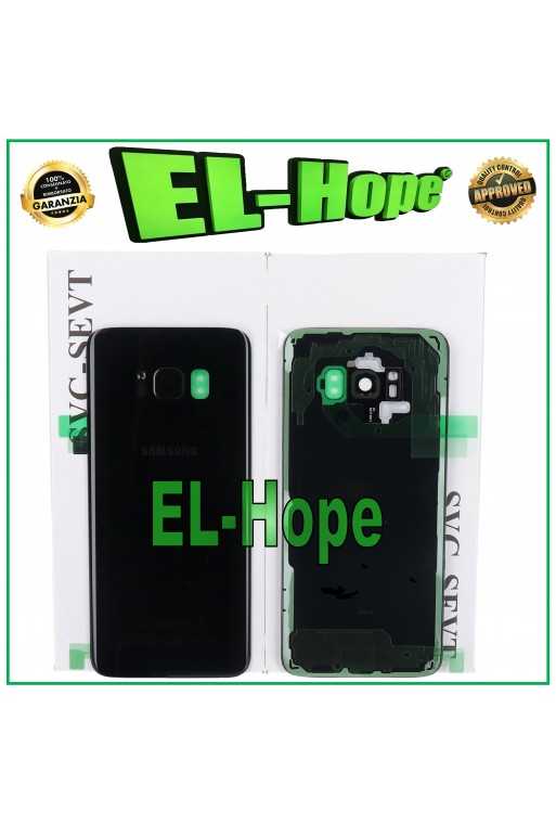 COPRI BATTERIA ORIGINALE SAMSUNG GALAXY S8 SM-G950 SCOCCA CASE POSTERIORE NERO COPRI BATTERIA ORIGINALE SAMSUNG GALAXY S8 SM-G950 SCOCCA CASE POSTERIORE NERO