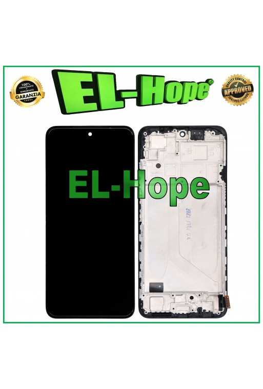 DISPLAY LCD TFT + FRAME PER XIAOMI REDMI NOTE 10 M2101K7AI M2101K7AG TOUCH VETRO DISPLAY LCD TFT + FRAME PER XIAOMI REDMI NOTE 10 M2101K7AI M2101K7AG TOUCH VETRO