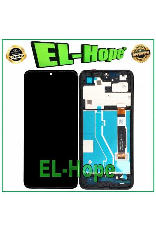 DISPLAY FRAME LCD + TOUCH PER TCL 30E 6127A 6127l SCHERMO MONITOR VETRO SCHERMO DISPLAY FRAME LCD + TOUCH PER TCL 30E 6127A 6127l SCHERMO MONITOR VETRO SCHERMO