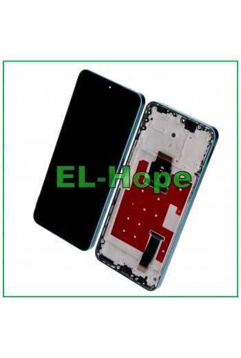DISPLAY LCD + FRAME PER HONOR 90 LITE CRT-NX1 TOUCH SCREEN SCHERMO VETRO BLU