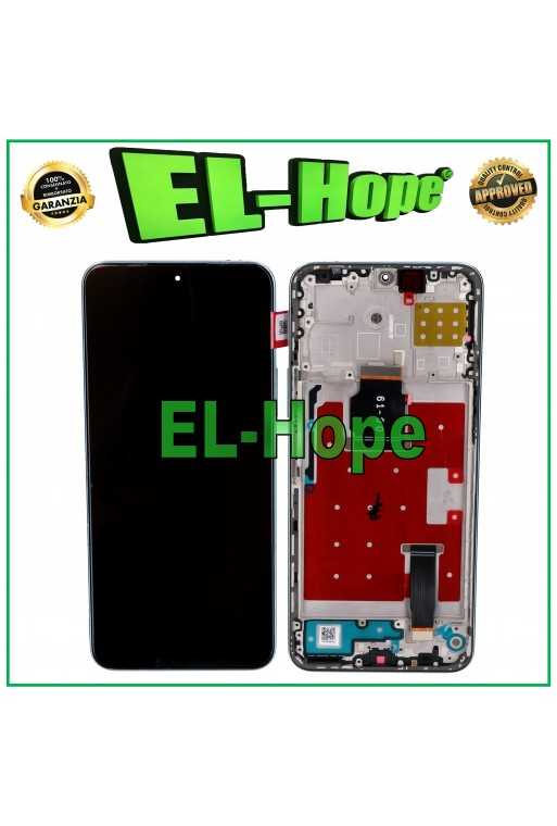 DISPLAY LCD + FRAME PER HONOR 90 LITE CRT-NX1 TOUCH SCREEN SCHERMO VETRO GREY
