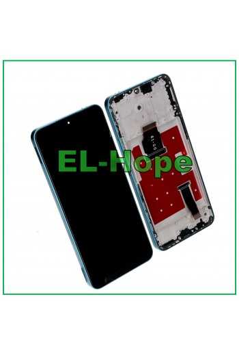 DISPLAY LCD + FRAME PER HONOR 90 LITE CRT-NX1 TOUCH SCREEN SCHERMO VETRO BLU
