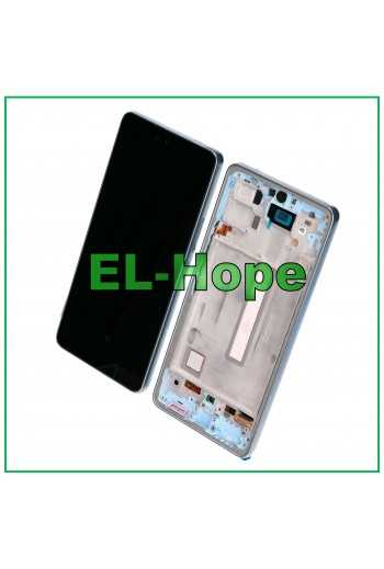 DISPLAY LCD OLED PER SAMSUNG GALAXY A53 5G 2022 SM A536 A536B TOUCH FRAME BLU