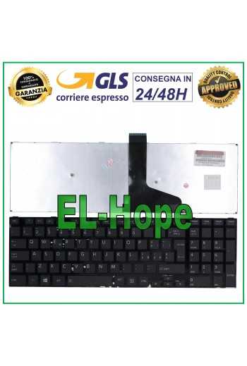 TASTIERA ITALIANA NOTEBOOK TOSHIBA SATELLITE S50 S50T S55 S70 S70T S75 S75T NERA