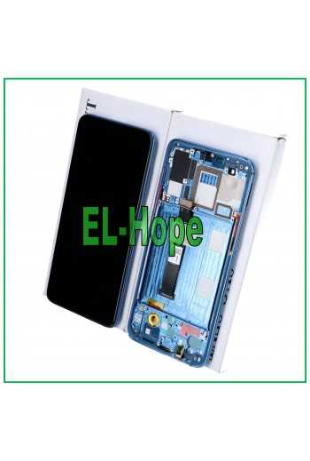 DISPLAY LCD + FRAME ORIGINALE SERVICE XIAOMI MI 9 M1902 F1G F1A F1T TOUCH BLU