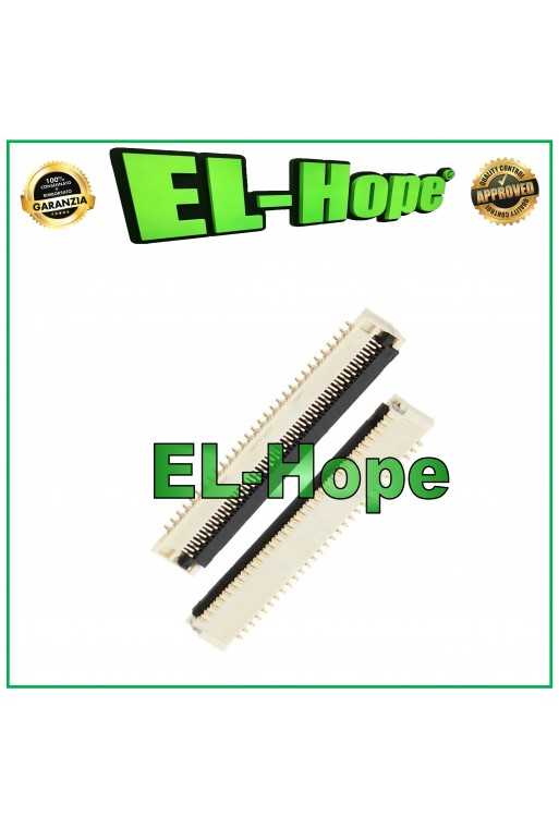 CLIP CONNETTORE FLAT FLEX TOUCH SCREEN PER NINTENDO SWITCH SOCKET FPC A SALDARE CLIP CONNETTORE FLAT FLEX TOUCH SCREEN PER NINTENDO SWITCH SOCKET FPC A SALDARE