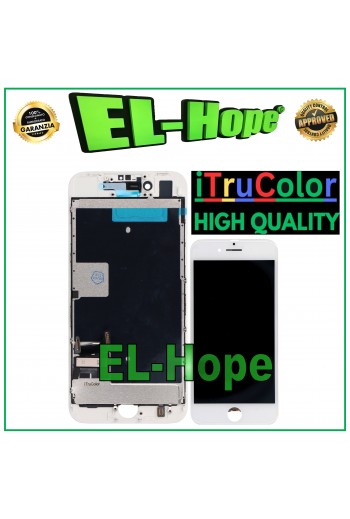 DISPLAY LCD iTruColor HD PER APPLE IPHONE SE 2022 TOUCH VETRO SCHERMO BIANCO