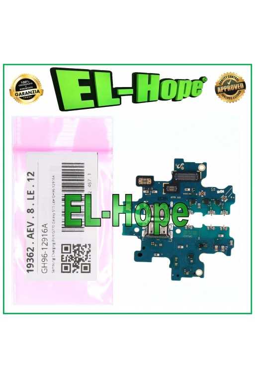 CONNETTORE RICARICA DOCK ORIGINALE SERVICE 100% SAMSUNG GALAXY S10 LITE SM-G770F CONNETTORE RICARICA DOCK ORIGINALE SERVICE 100% SAMSUNG GALAXY S10 LITE SM-G770F