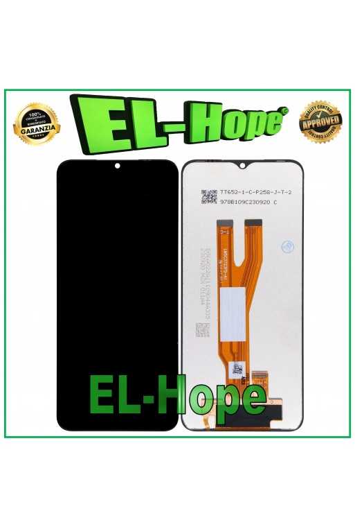 DISPLAY LCD + TOUCH SCREEN PER SAMSUNG GALAXY A03 CORE 2022 SM A032 F VETRO NERO DISPLAY LCD + TOUCH SCREEN PER SAMSUNG GALAXY A03 CORE 2022 SM A032 F VETRO NERO