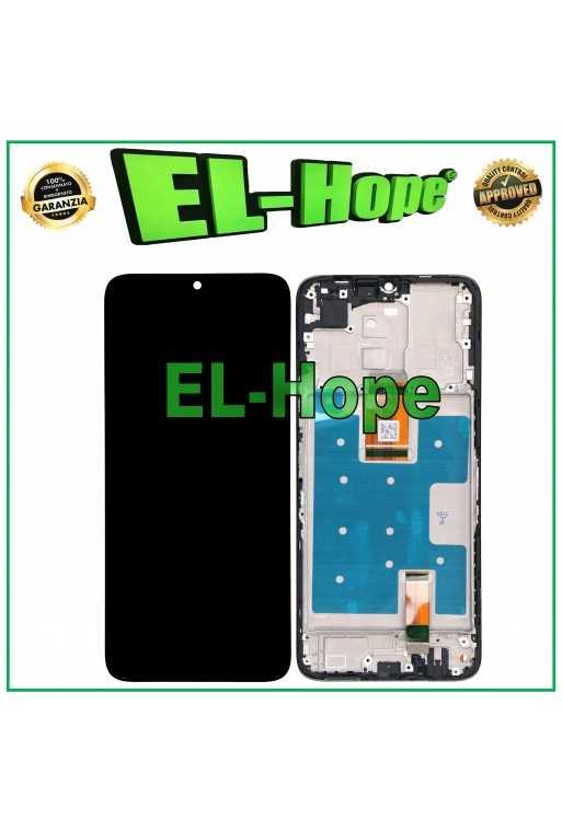 DISPLAY LCD + FRAME PER HONOR X6A WDY-LX1 TOUCH SCREEN SCHERMO VETRO NERO DISPLAY LCD + FRAME PER HONOR X6A WDY-LX1 TOUCH SCREEN SCHERMO VETRO NERO