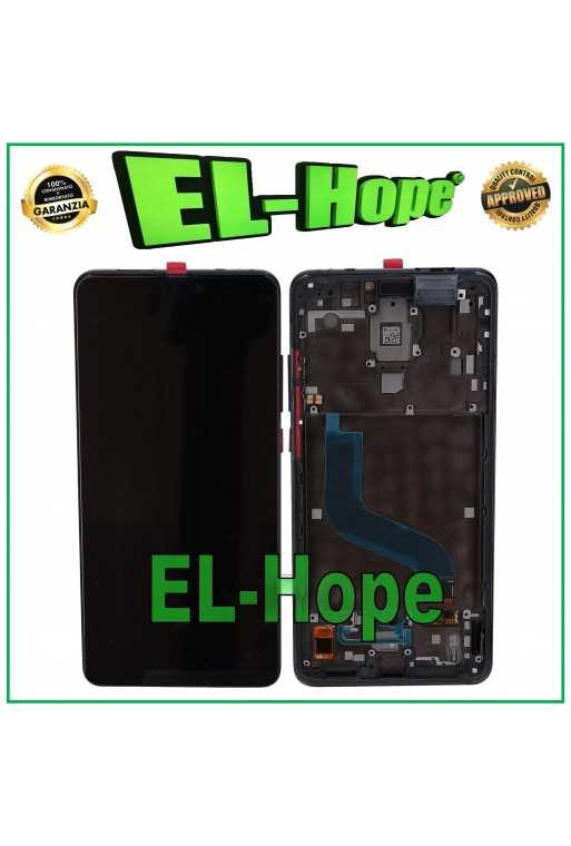 DISPLAY OLED TOUCH FRAME XIAOMI MI 9T /9T PRO REDMI K20 /K20 pro M1903F10G NERO DISPLAY OLED TOUCH FRAME XIAOMI MI 9T /9T PRO REDMI K20 /K20 pro M1903F10G NERO
