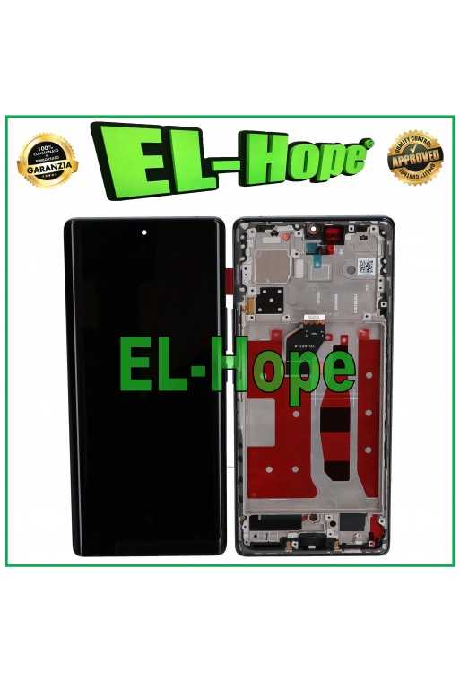 DISPLAY FRAME LCD OLED PER HONOR 70 FNE-AN00 FNE-NX9 TOUCH SCHERMO VETRO NERO DISPLAY FRAME LCD OLED PER HONOR 70 FNE-AN00 FNE-NX9 TOUCH SCHERMO VETRO NERO