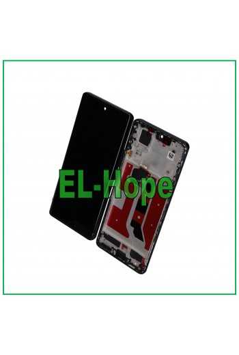 DISPLAY FRAME LCD OLED PER HONOR 50 5G NTH-AN00 NX9 TOUCH SCHERMO VETRO NERO
