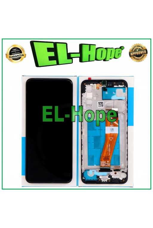 DISPLAY TOUCH + FRAME PARI ORIGINALE SERVICE PACK SAMSUNG GALAXY A03S SM-A037G DISPLAY TOUCH + FRAME PARI ORIGINALE SERVICE PACK SAMSUNG GALAXY A03S SM-A037G