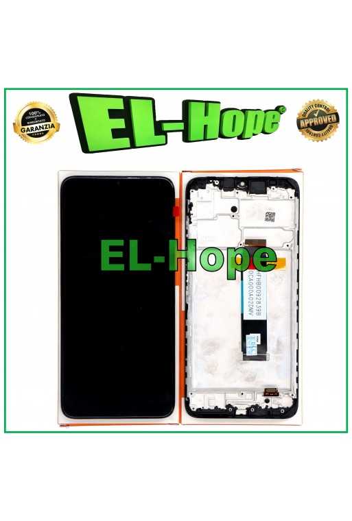 DISPLAY TOUCH FRAME PARI ORIGINALE SERVICE XIAOMI POCO M3 M2010J19CG M2010J19CT
