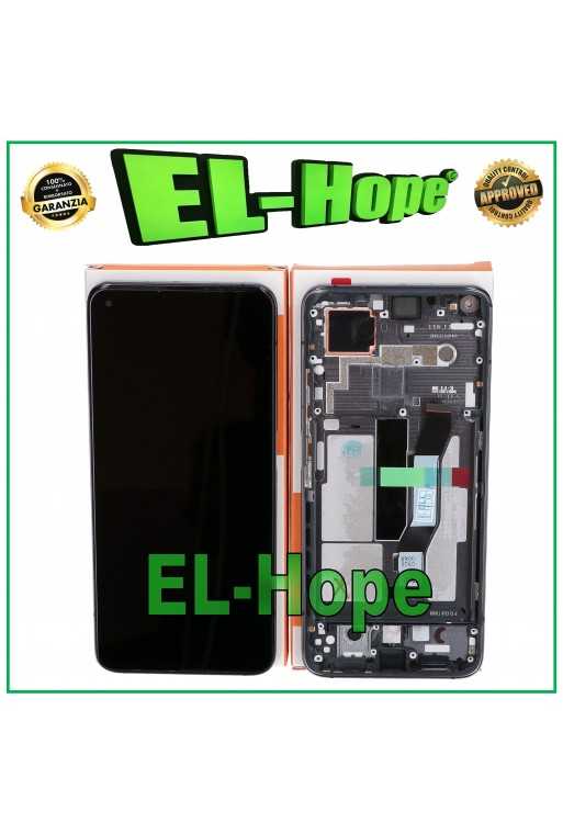 DISPLAY TOUCH FRAME PARI ORIGINALE SERVICE XIAOMI Mi 10T/10T Pro REDMI K30S NERO DISPLAY TOUCH FRAME PARI ORIGINALE SERVICE XIAOMI Mi 10T/10T Pro REDMI K30S NERO