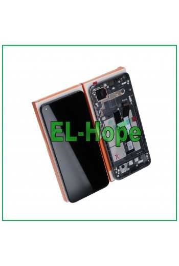 DISPLAY TOUCH FRAME PARI ORIGINALE SERVICE XIAOMI Mi 10T/10T Pro REDMI K30S NERO