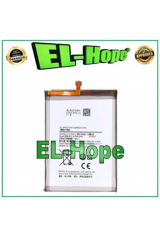 BATTERIA EB-BM526ABY PER SAMSUNG GALAXY M23 5G SM-M236 B 5000mAh PARI ORIGINALE BATTERIA EB-BM526ABY PER SAMSUNG GALAXY M23 5G SM-M236 B 5000mAh PARI ORIGINALE