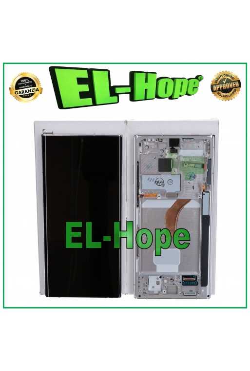 DISPLAY LCD FRAME ORIGINALE SAMSUNG GALAXY S22 ULTRA 2022 SM-S908 TOUCH BIANCO DISPLAY LCD FRAME ORIGINALE SAMSUNG GALAXY S22 ULTRA 2022 SM-S908 TOUCH BIANCO