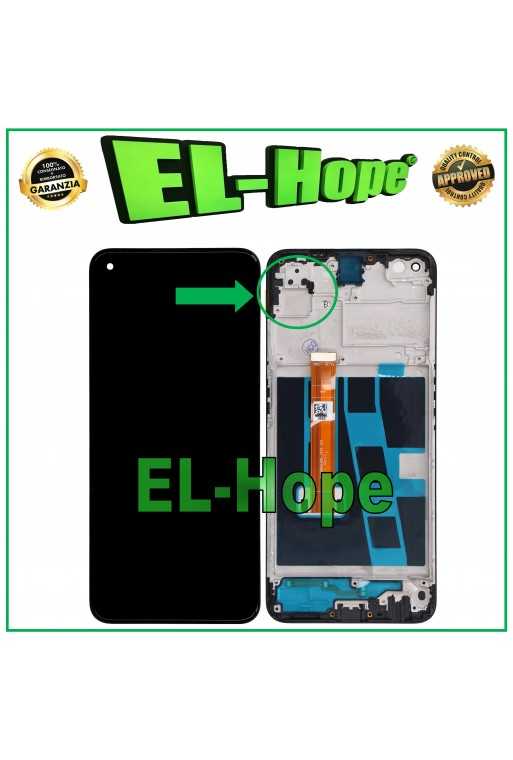 DISPLAY LCD + FRAME PER OPPO A72 4G CPH2067 TOUCH SCREEN SCHERMO MONITOR VETRO DISPLAY LCD + FRAME PER OPPO A72 4G CPH2067 TOUCH SCREEN SCHERMO MONITOR VETRO