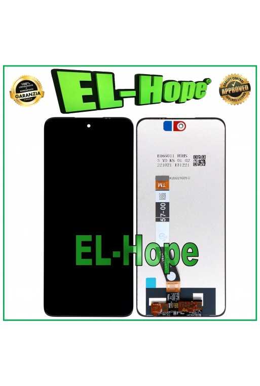 DISPLAY LCD PER MOTOROLA MOTO G62 5G XT2223 TOUCH SCREEN VETRO SCHERMO NERO