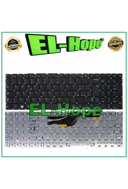 Tastiera Italiana Per Notebook Sony SVE1512C6EW Bianca Con Frame