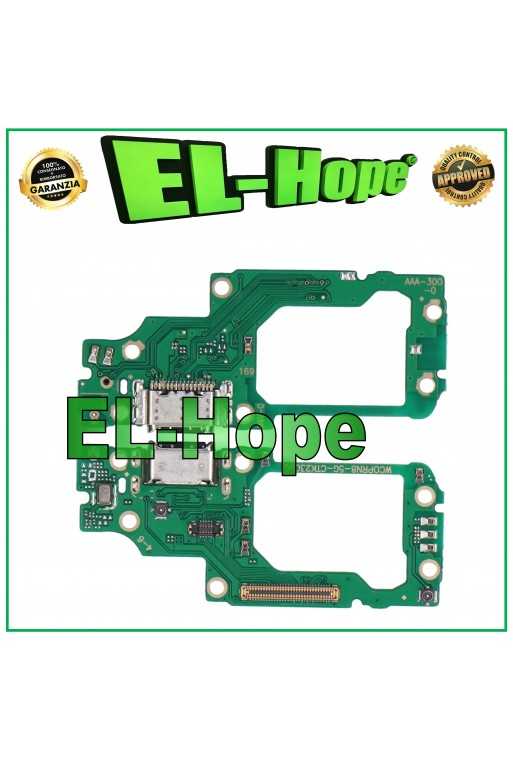 CONNETTORE RICARICA PER OPPO RENO 8 4G CPH2457 DOCK DI CARICA TYPE C + MICROFONO CONNETTORE RICARICA PER OPPO RENO 8 4G CPH2457 DOCK DI CARICA TYPE C + MICROFONO