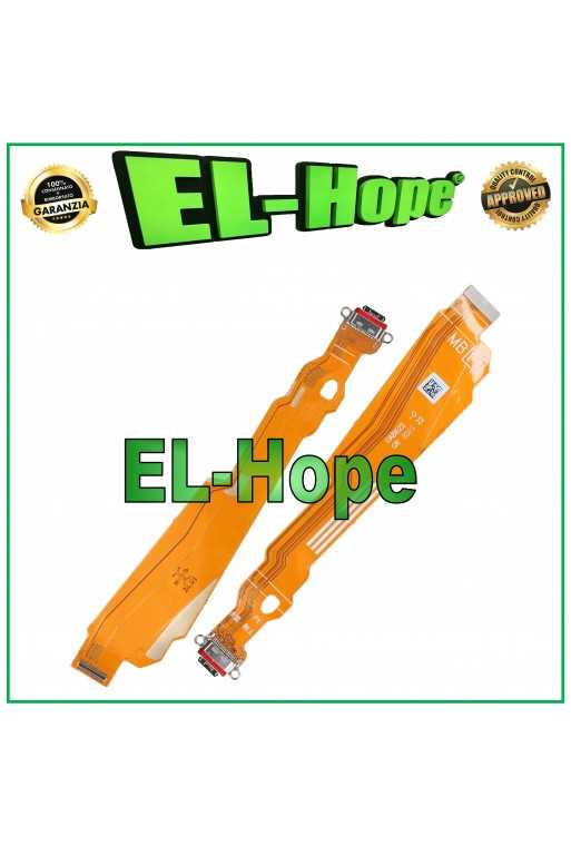 FLAT FLEX CONNETTORE DI RICARICA PER OPPO REALME 11 PRO 5G RMX3771 CARICA TYPE C FLAT FLEX CONNETTORE DI RICARICA PER OPPO REALME 11 PRO 5G RMX3771 CARICA TYPE C