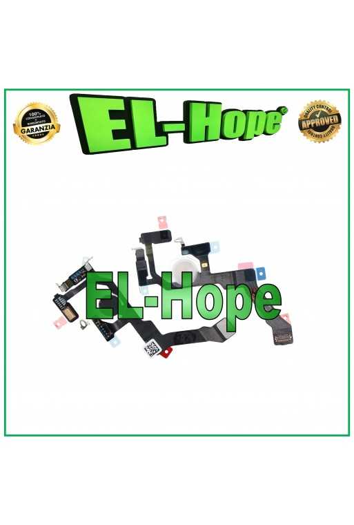 FLAT FLEX CAVO LUCE FLASH PER APPLE IPHONE 14 PRO + MICROFONO FLAT FLEX CAVO LUCE FLASH PER APPLE IPHONE 14 PRO + MICROFONO