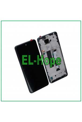 DISPLAY LCD + FRAME PER XIAOMI REDMI NOTE 9 PRO 5G 2020 TOUCH ASSEMBLATO NERO