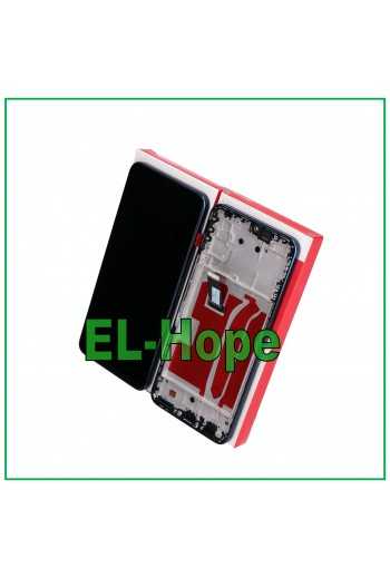DISPLAY FRAME + TOUCH PARI ORIGINALE SERVICE HONOR X8 4G TFY-LX1 L026 VETRO BLU