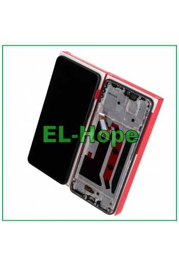 DISPLAY LCD TOUCH + FRAME PARI ORIGINALE SERVICE HONOR X9 5G ANY-NX1 VETRO NERO