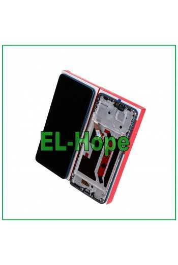 DISPLAY FRAME LCD TOUCH SCREEN PARI ORIGINALE SERVICE HONOR X9 5G ANY-NX1 BLU