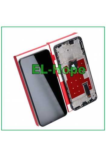 DISPLAY LCD FRAME PARI ORIGINALE SERVICE HONOR X8A CRT-LX1 LX2 TOUCH SCREEN NERO
