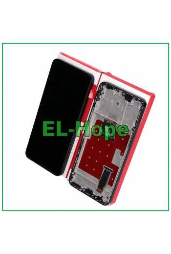 DISPLAY LCD FRAME PARI ORIGINALE SERVICE HONOR X8A CRT-LX1 LX2 TOUCH SCREEN NERO