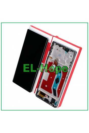 DISPLAY + FRAME TOUCH SCREEN PARI ORIGINALE SERVICE HONOR X9A 5G RMO-NX1 SILVER
